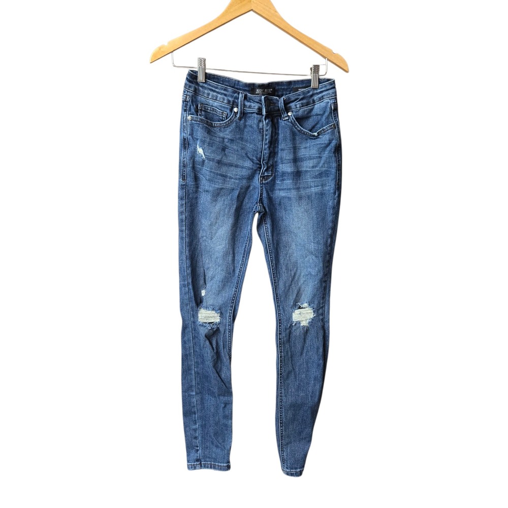 JUDY BLUE Jeans Skinny Fit 7/28 Distressed